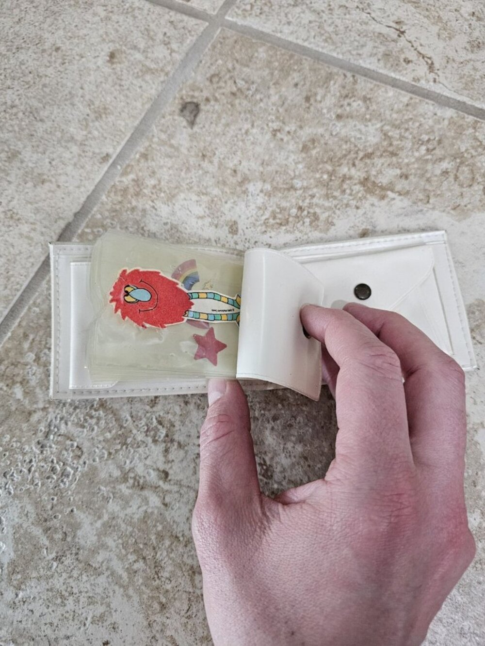 Vintage Strawberry Shortcake Canvas Bifold Wallet Kenner 1980s Coin Photo Rare - Picture 7 of 9